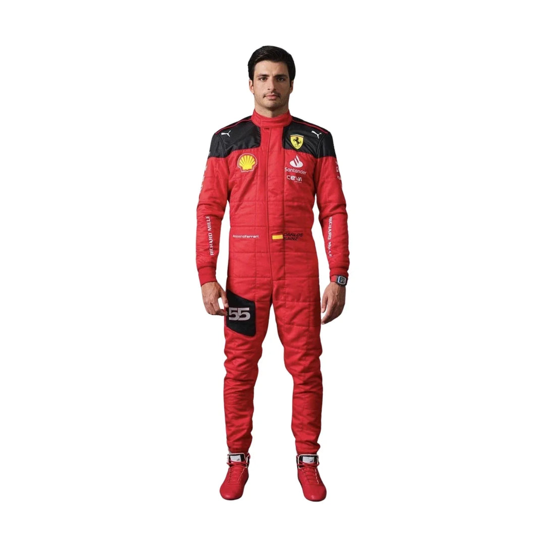 2023 Carlos Sainz F1 Racing Suit | Creative Racegear - Creative Racewears