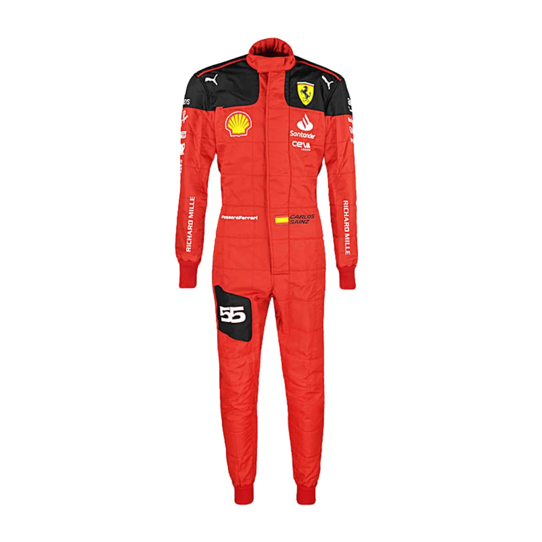 2023 Carlos Sainz F1 Racing Suit | Creative Racegear - Creative Racewears