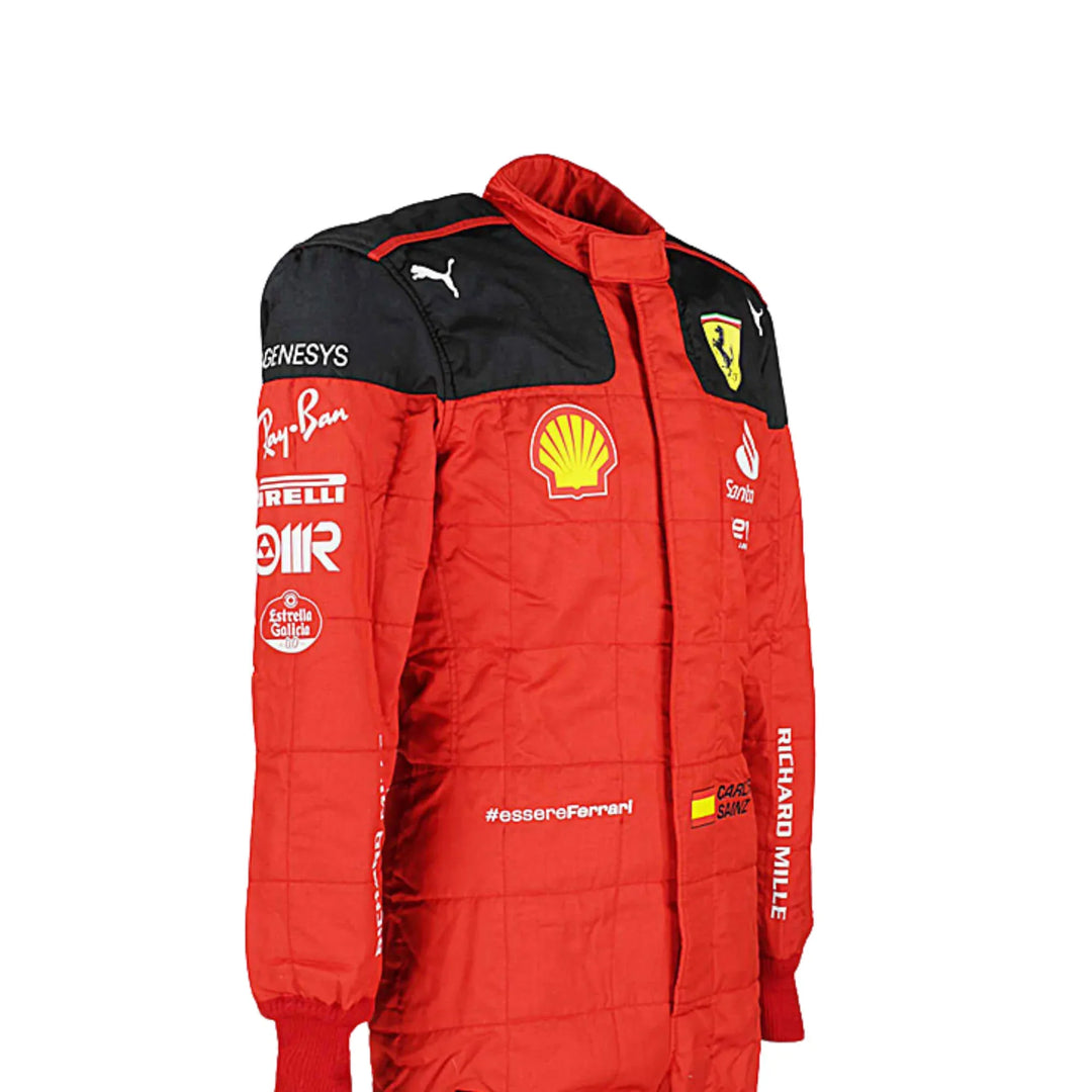 2023 Carlos Sainz F1 Racing Suit | Creative Racegear - Creative Racewears