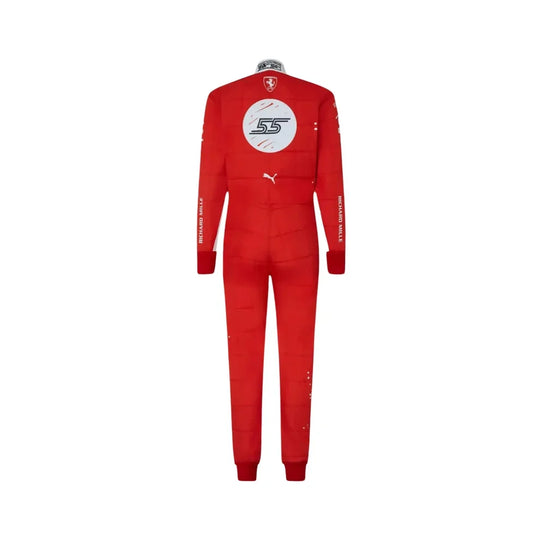 2023 Carlos Sainz las vegas GP special edition Ferrari F1 Race Suit - Creative Racewears