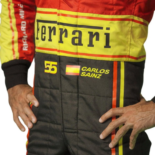 2023 Carlos Sainz Jr Monza Special Edition F1 Racing suit | Creative Racegear - Creative Racewears
