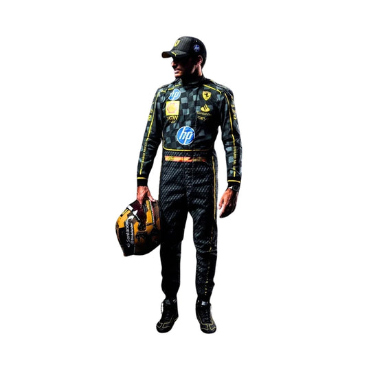 2024 Carlos Sainz Italy GP F1 Racing Suit | Creative Racegear - Creative Racewears