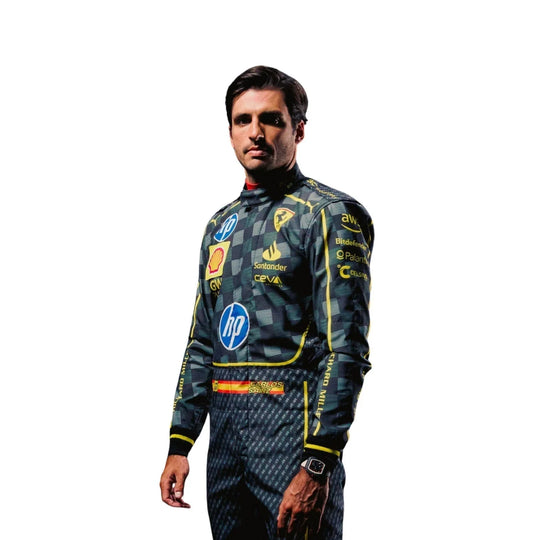 2024 Carlos Sainz Italy GP F1 Racing Suit | Creative Racegear - Creative Racewears