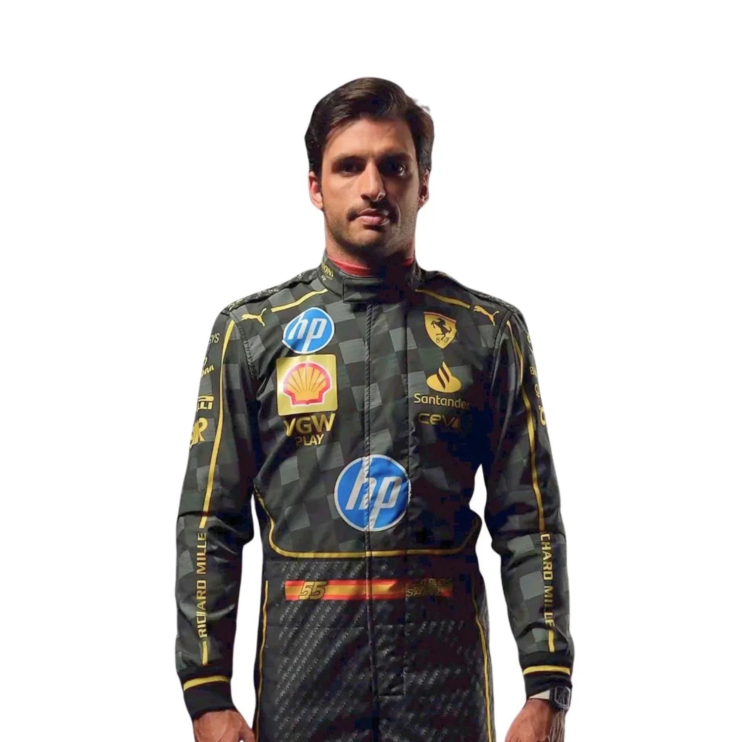 2024 Carlos Sainz Italy GP F1 Racing Suit | Creative Racegear - Creative Racewears