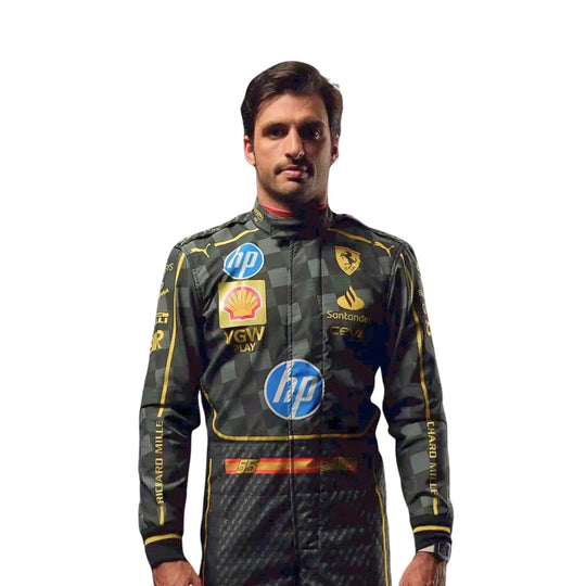 2024 Carlos Sainz Italy GP F1 Racing Suit | Creative Racegear - Creative Racewears