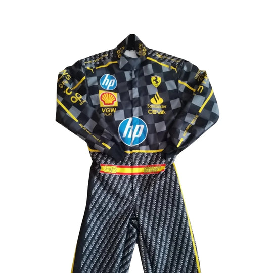 2024 Carlos Sainz Italy GP F1 Racing Suit | Creative Racegear - Creative Racewears