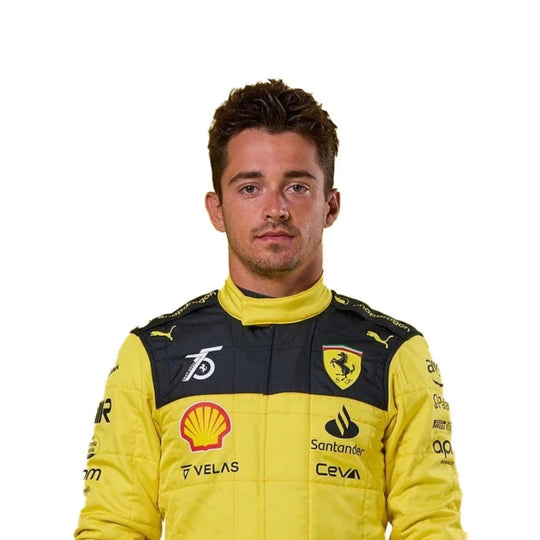 Charles Leclerc Ferrari's 75th anniversary F1 Suit Special Edition - Creative Racewears