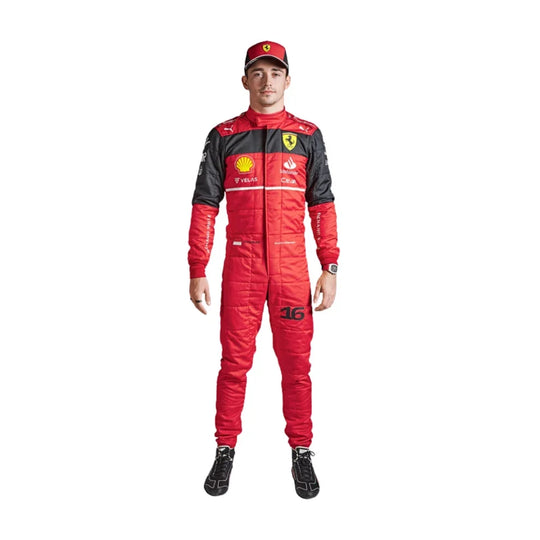 Charles Leclerc 2022 Ferrari F1 Race Suit - Creative Racewears