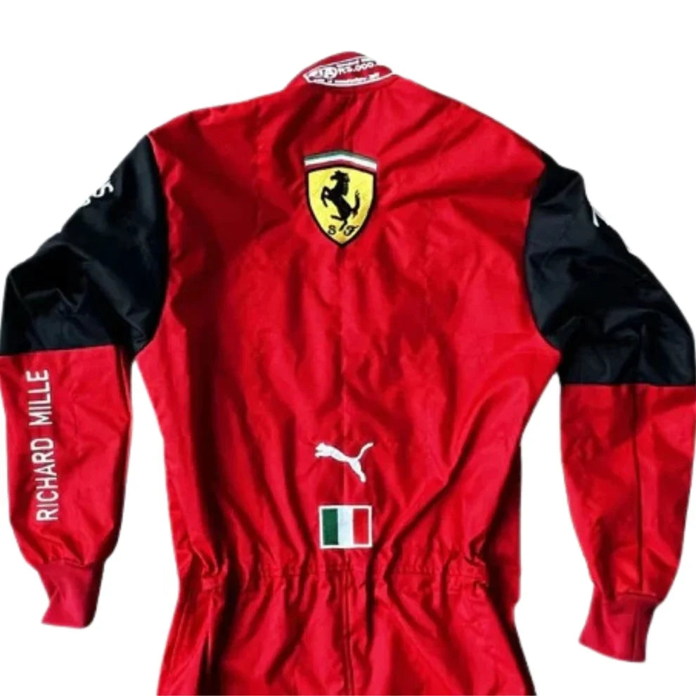 Charles Leclerc 2022 Ferrari F1 Race Suit - Creative Racewears