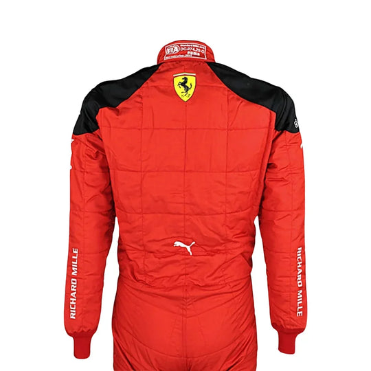 2023 Charles Leclerc Scuderia Ferrari F1 Race Suit - Creative Racewears