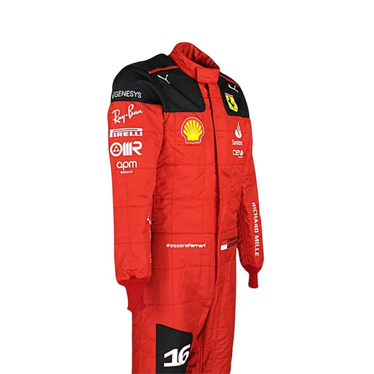 2023 Charles Leclerc Scuderia Ferrari F1 Race Suit - Creative Racewears