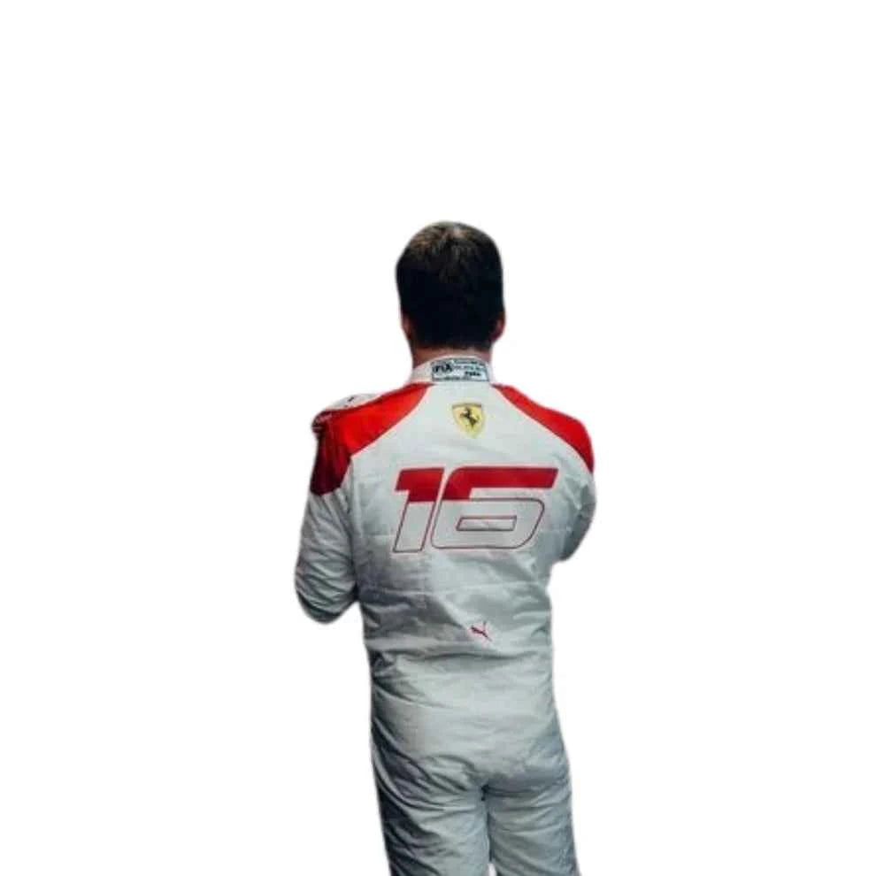 Charles Leclerc 2023 Monaco GP Ferrari F1 Racing Suit | Creative Racegeargear