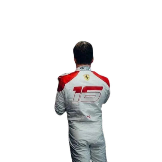 Charles Leclerc 2023 Monaco GP Ferrari F1 Racing Suit | Creative Racegeargear