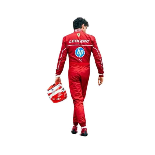 Charles Leclerc 2025 Ferrari F1 Racing Suit | Creative Racegear