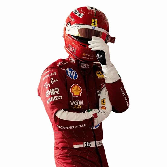 Charles Leclerc 2025 Monza GP Ferrari F1 Racing Suit | Creative Racegear