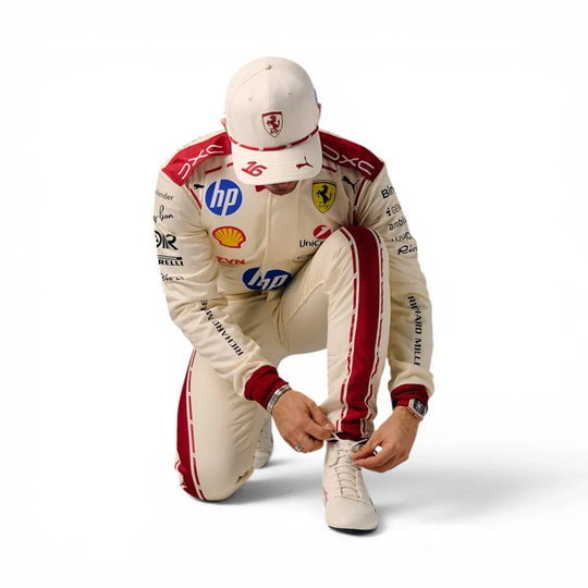 2026 Monaco Grand Prix Ferrari F1 Inspired Race Suit | Creative Racegear - Creative Racewears