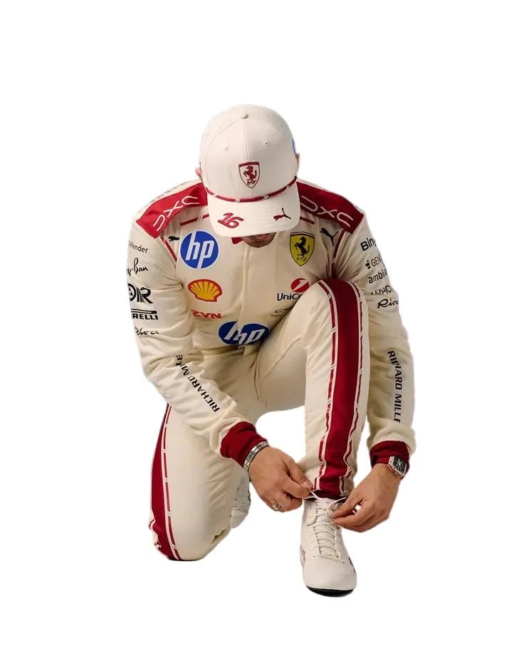 2026 Charles Leclerc Monaco GP F1 Racing Suit | Creative Racegear - Creative Racewears