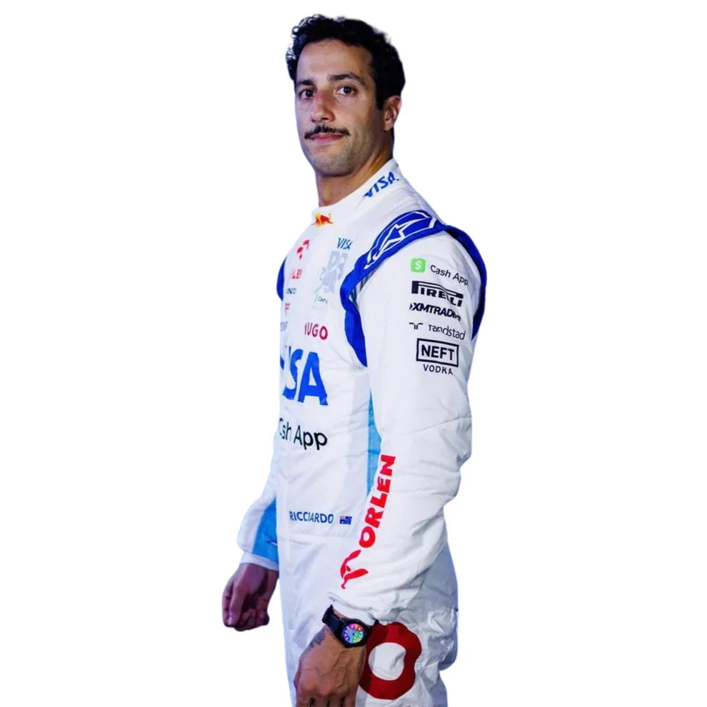 2024 Daniel Ricciardo Visa RB F1 Race Suit - Creative Racewears