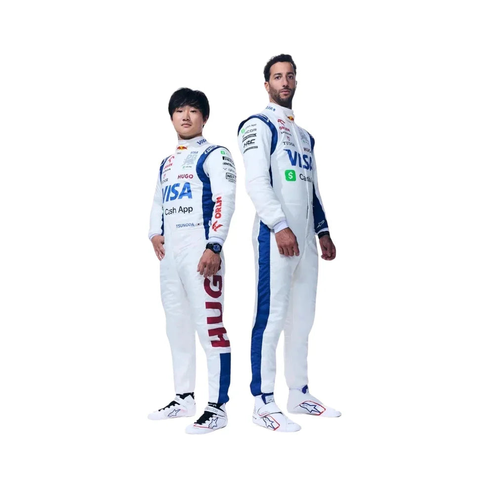 2024 Daniel Ricciardo Visa RB F1 Race Suit - Creative Racewears