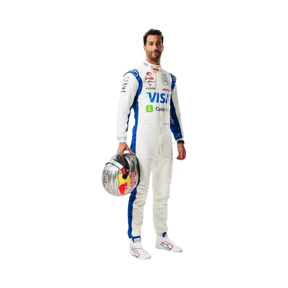2024 Daniel Ricciardo Visa RB F1 Race Suit - Creative Racewears