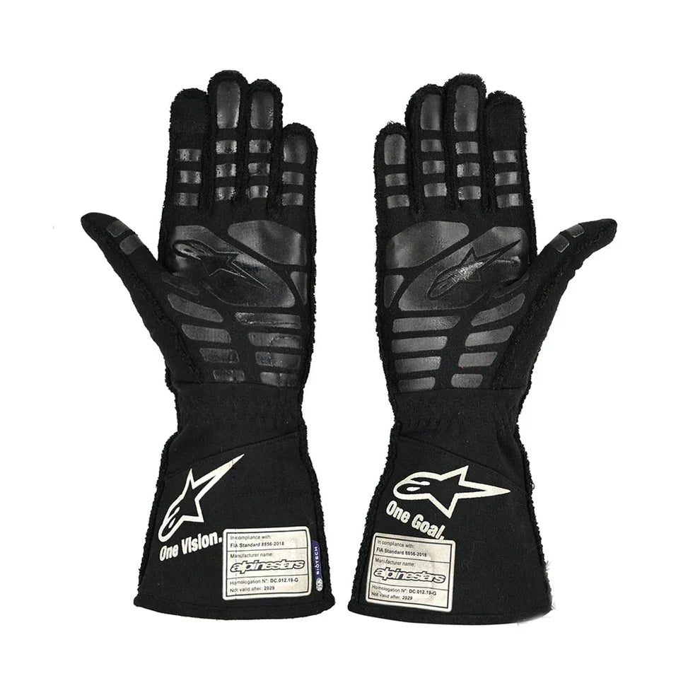 2021 Esteban Ocon Alpine F1 Race Gloves - Creative Racewears