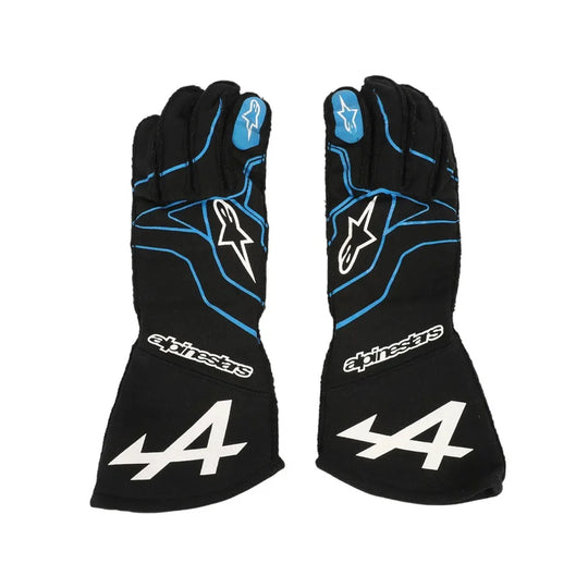 2021 Esteban Ocon Alpine F1 Race Gloves - Creative Racewears