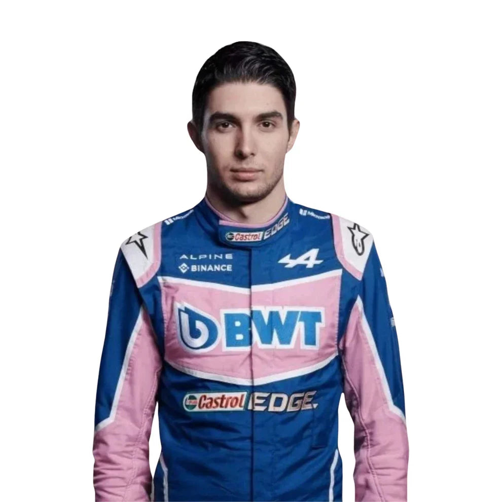2022 Esteban Ocon BWT Alpine F1 Race Suit - Creative Racewears
