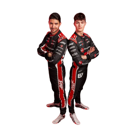2025 Oliver Bearman Hass F1 Race Suit - Creative Racewears