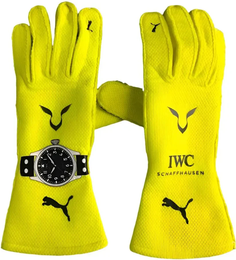 2024 Lewis Hamilton Mercedes F1 Race Gloves - Creative Racewears