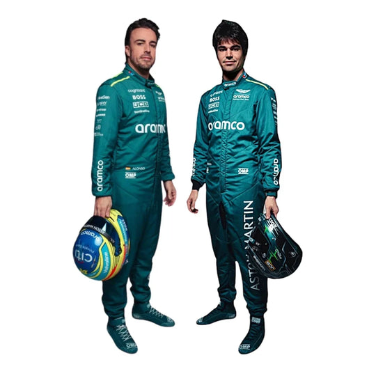 2024 Fernando Alonso Aston Martin F1 Race Suit - Creative Racewears