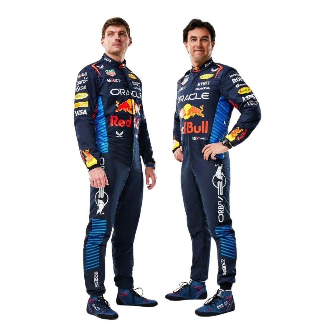 2024 Max Verstappen & Sergio Pérez F1 Racing Suit | Creative Racegear - Creative Racewears