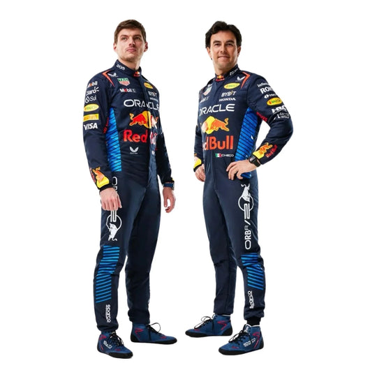 2024 Max Verstappen & Sergio Pérez F1 Racing Suit | Creative Racegear - Creative Racewears