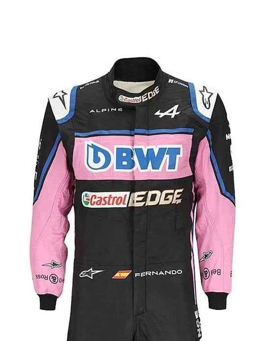 Esteban Ocon 2021 Castrol Alpine F1 Racing Suit