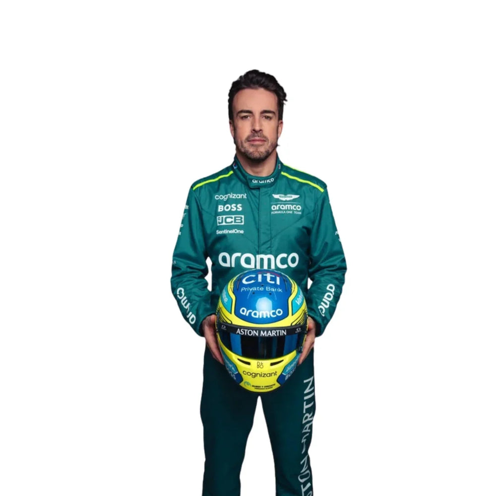 2024 Fernando Alonso Aston Martin F1 Race Suit - Creative Racewears