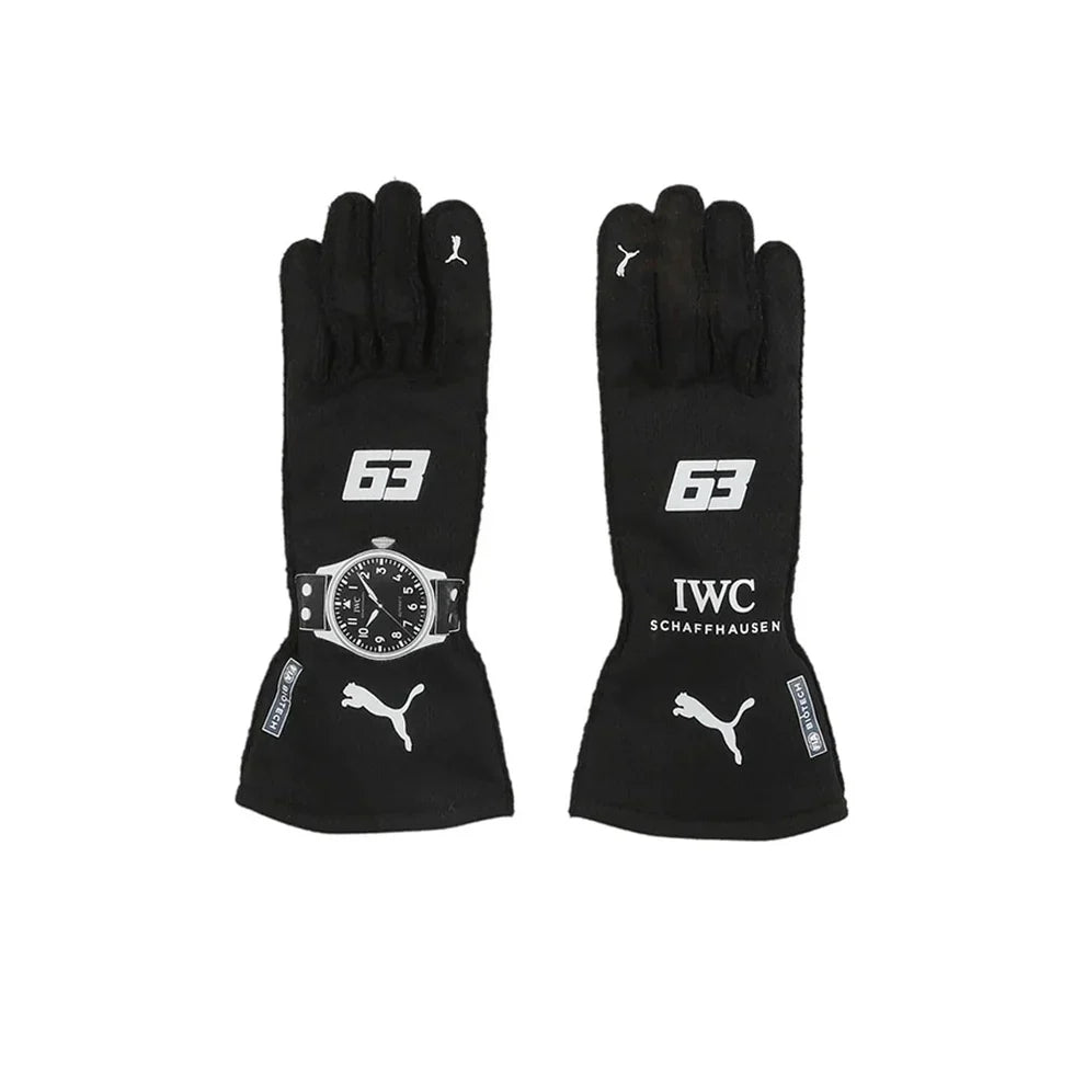2023 George Russell Mercedes F1 Race Gloves - Creative Racewears