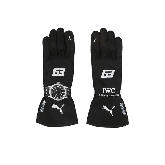 2023 George Russell Mercedes F1 Race Gloves - Creative Racewears