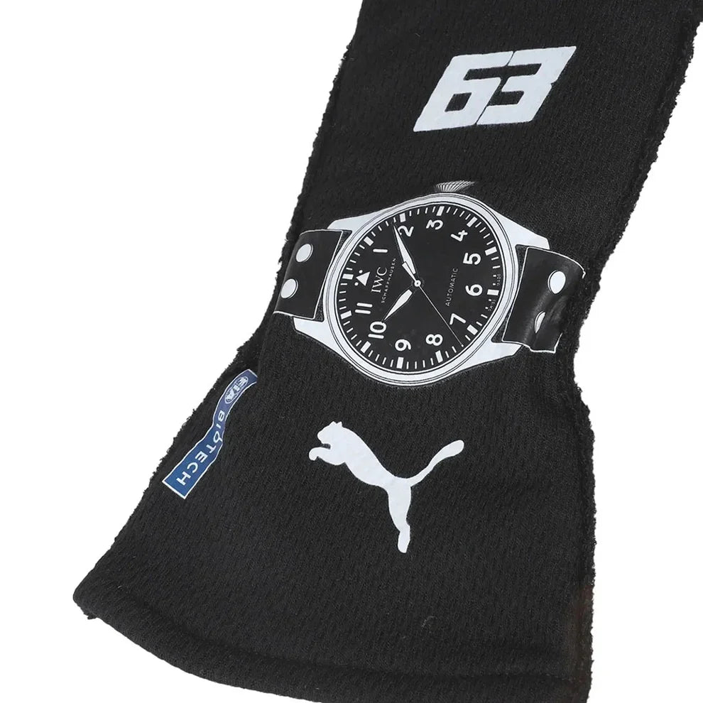 2023 George Russell Mercedes F1 Race Gloves - Creative Racewears