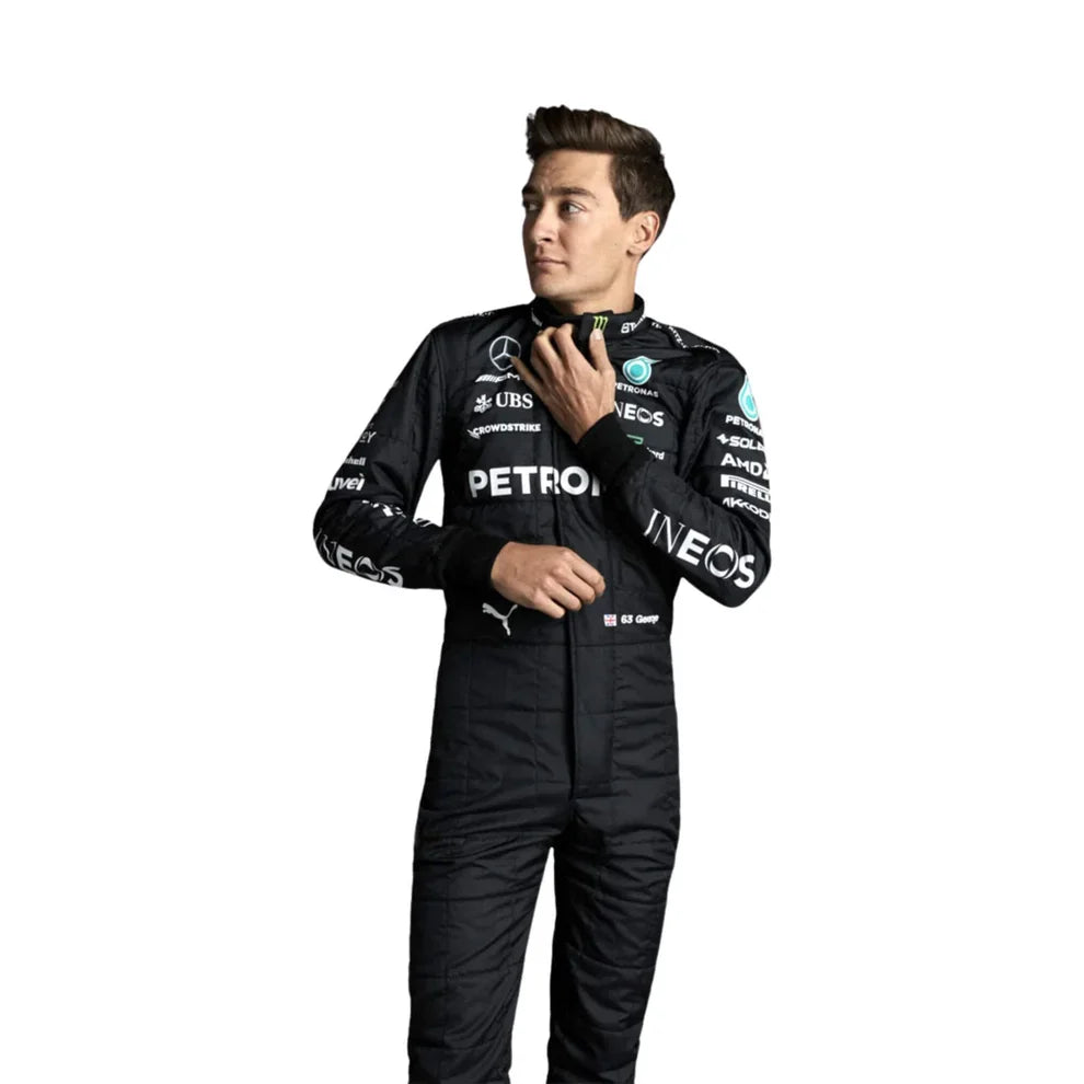 2023 George Russell Mercedes F1 Race Suit - Creative Racewears