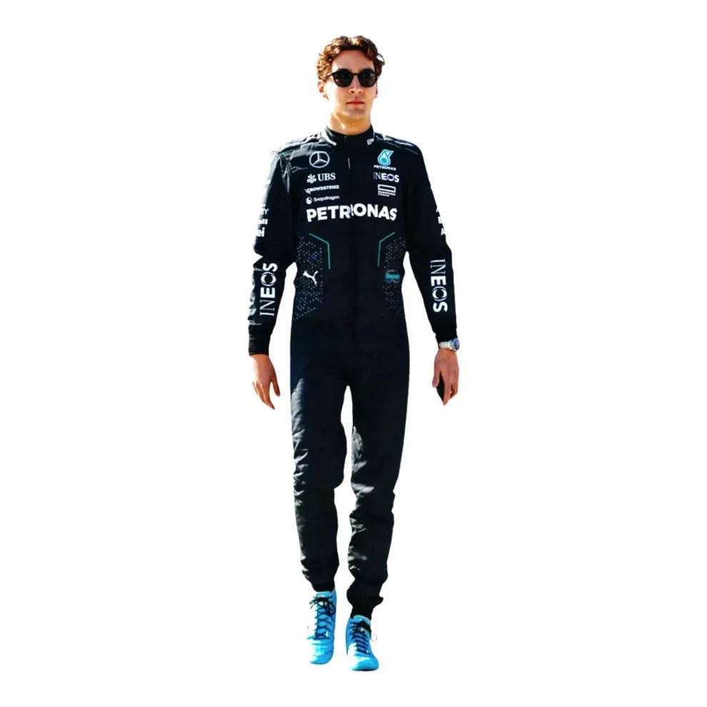 2024 George Russell Mercedes AMG F1 Race Suit - Creative Racewears