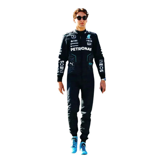 2024 George Russell Mercedes AMG F1 Race Suit - Creative Racewears