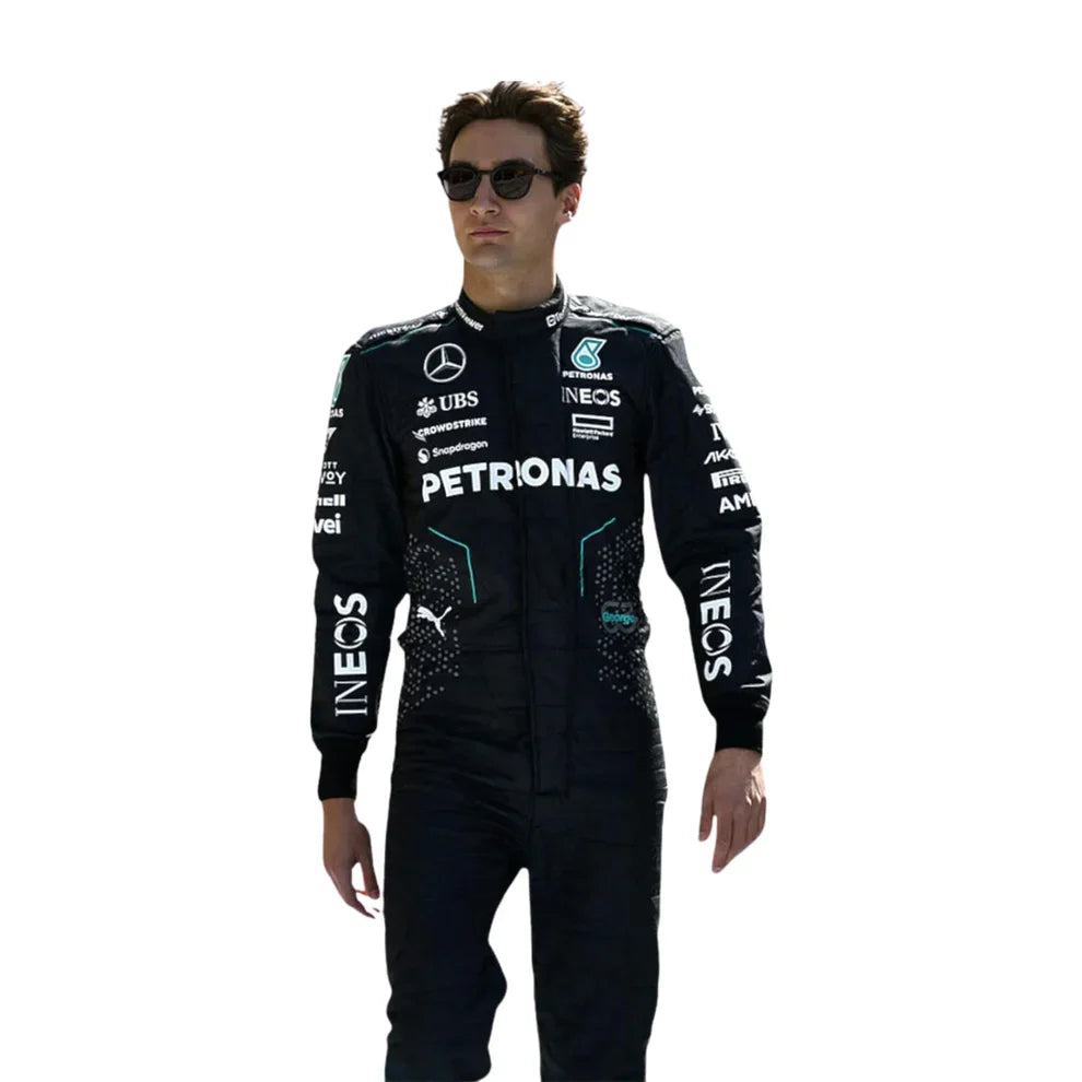 2024 George Russell Mercedes AMG F1 Race Suit - Creative Racewears