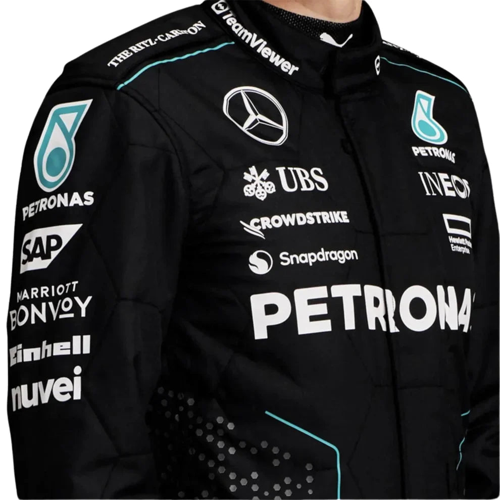 2024 George Russell Mercedes AMG F1 Race Suit - Creative Racewears