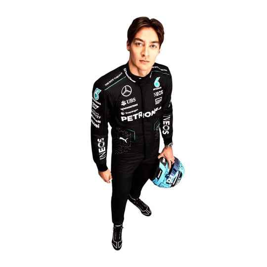 2024 George Russell Mercedes AMG F1 Race Suit - Creative Racewears