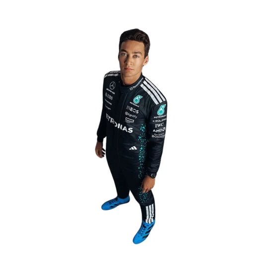 2025 George Russell F1 Mercedes Race Suit - Creative Racewears