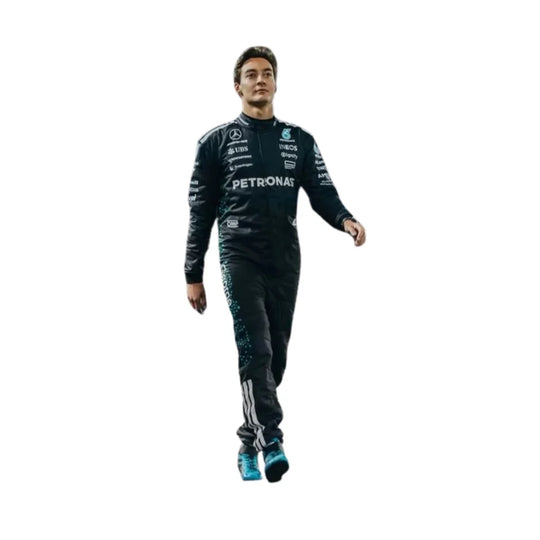 2025 George Russell F1 Mercedes Race Suit - Creative Racewears
