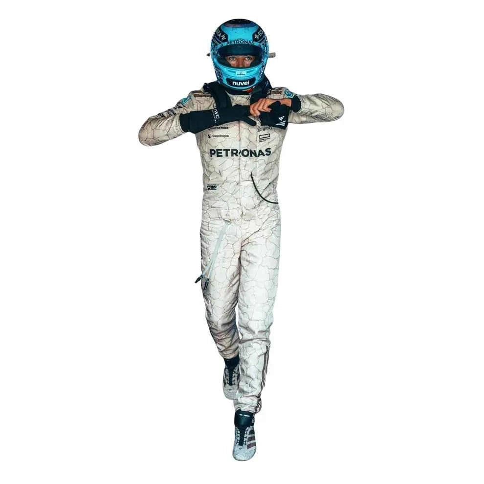 George Russell 2025 USA Austin GP Mercedes F1 Racing Suit | Creative Racegear