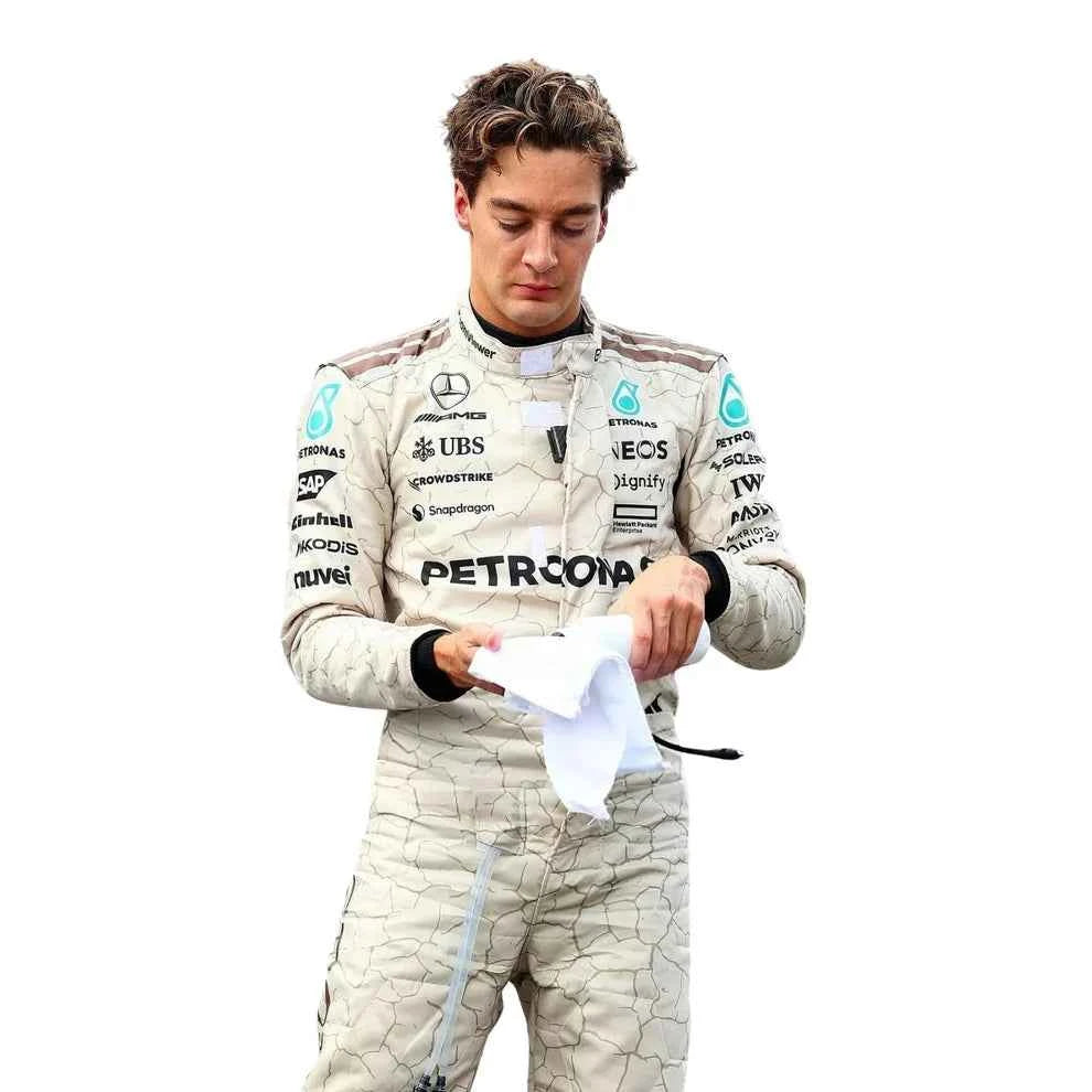 George Russell 2025 USA Austin GP Mercedes F1 Racing Suit | Creative Racegear