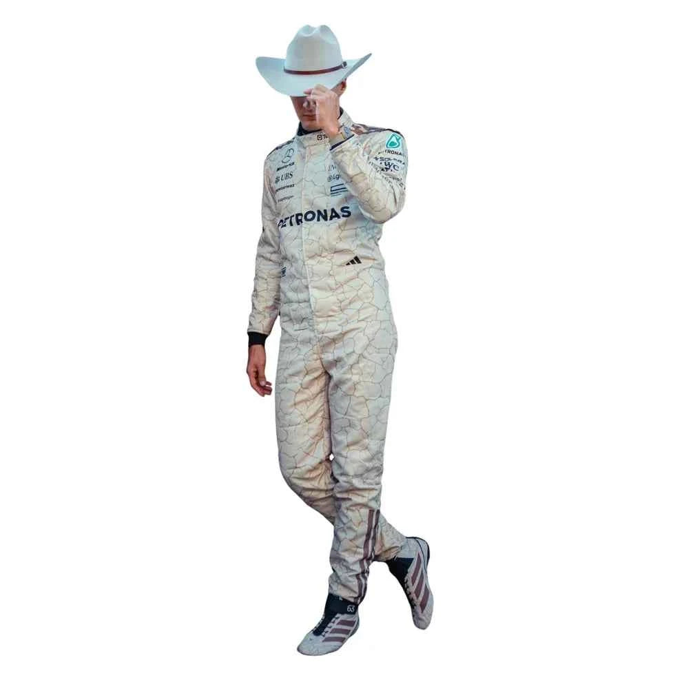 George Russell 2025 USA Austin GP Mercedes F1 Racing Suit | Creative Racegear