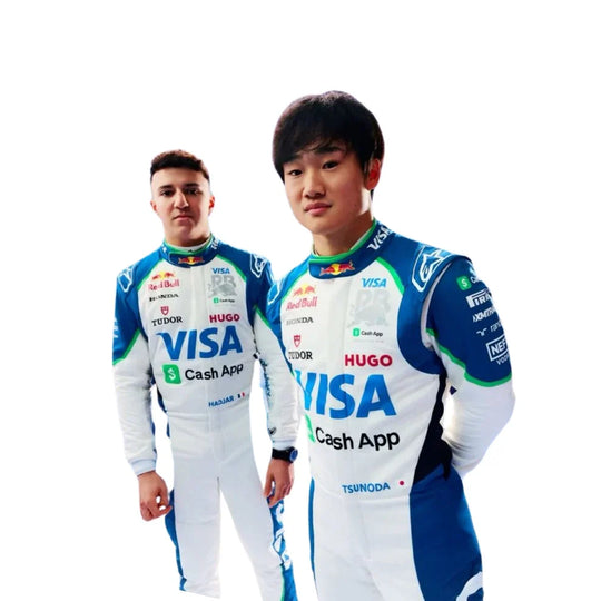 2025 Yuki Tsunoda VISA RB F1 Race Suit - Creative Racewears