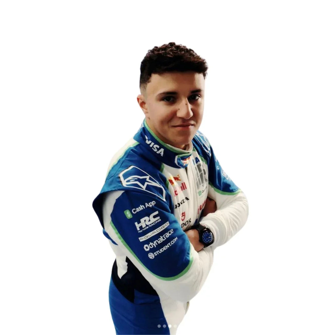2025 Isack Hadjar VISA RB F1 Race Suit - Creative Racewears